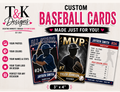 Custom Baseball Card (3 by 4 inches)