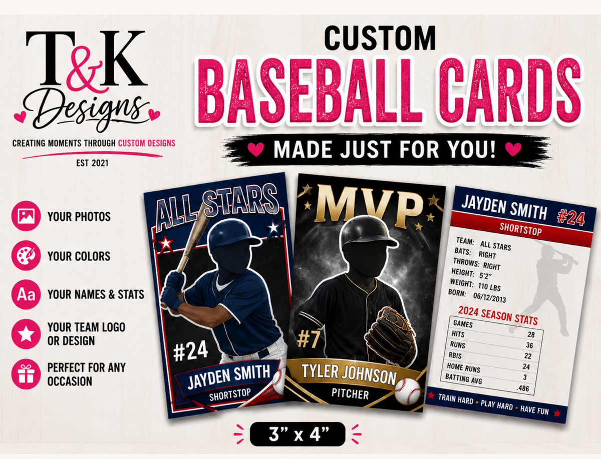 Custom Baseball Card (3 by 4 inches)