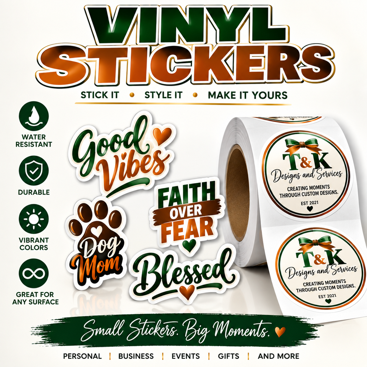 Custom Vinyl Stickers