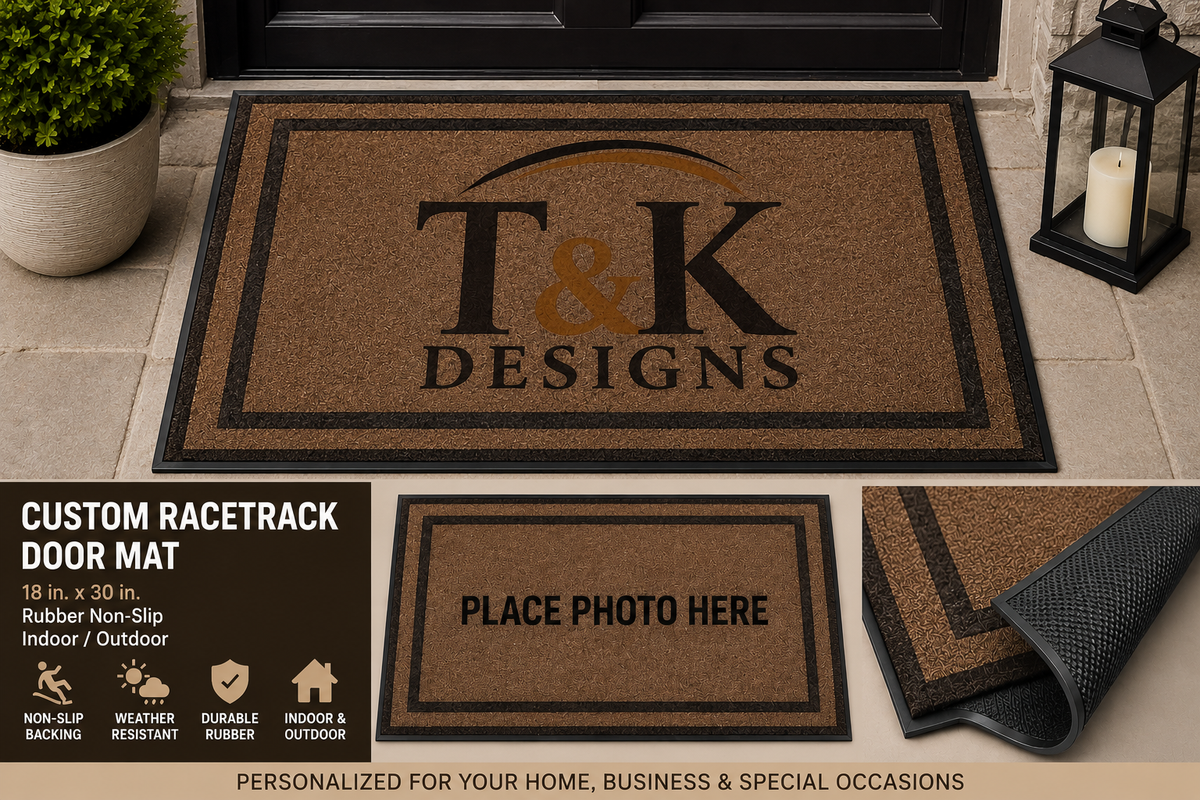 Custom Rubber Floor Mats 18 by 30 inches